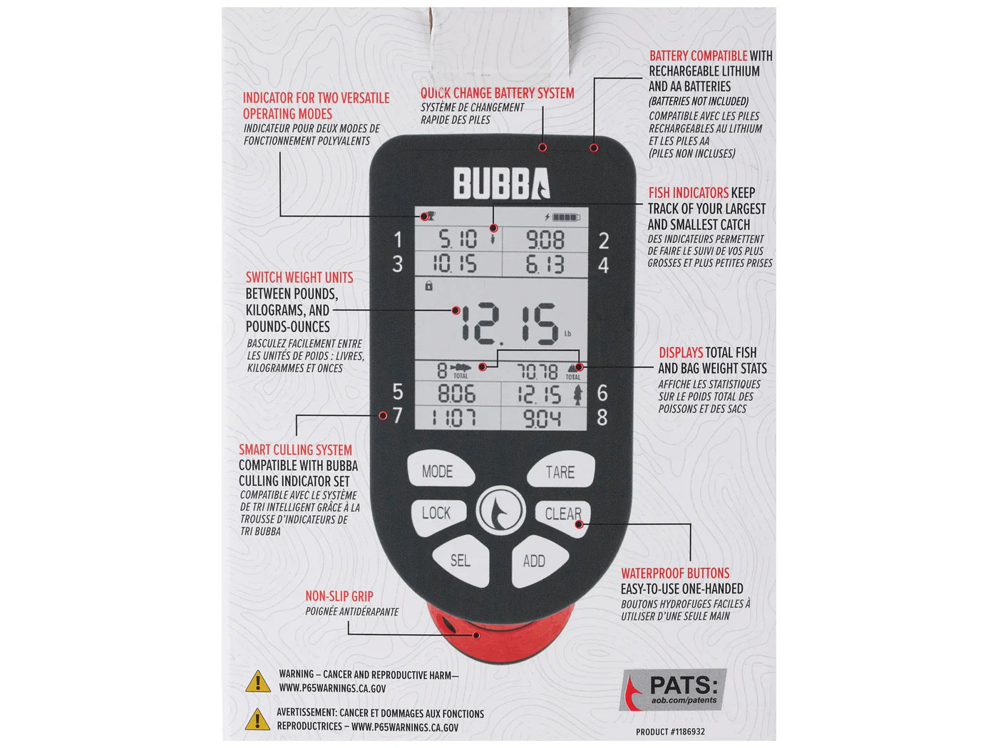 BUBBA SMART FISH SCALE