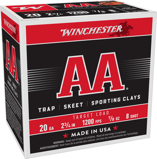 Winchester AA Heavy Target Load 20 Gauge