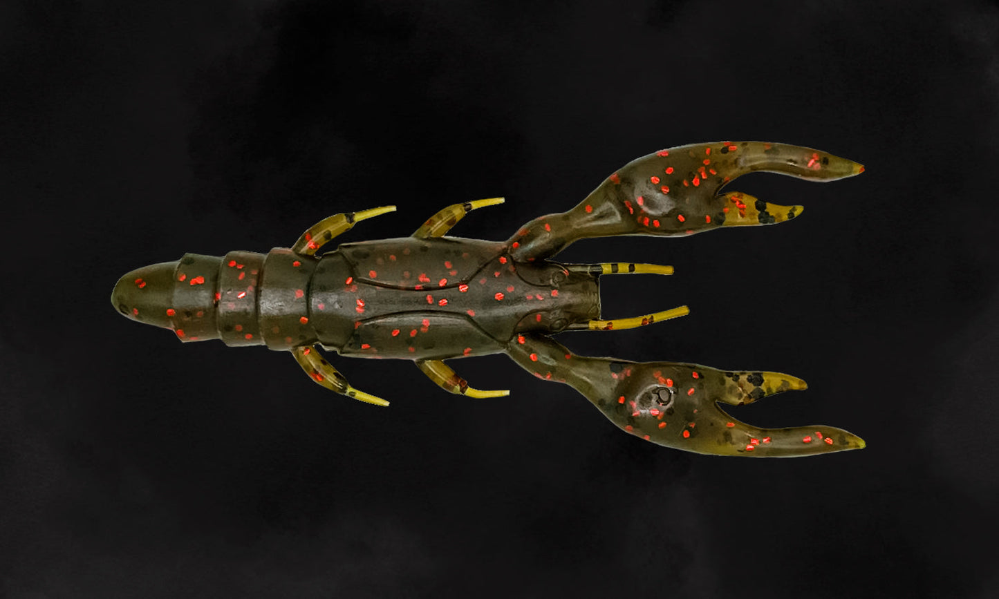 Bad Craw - Green Pumpkin Red (Pack of 7)