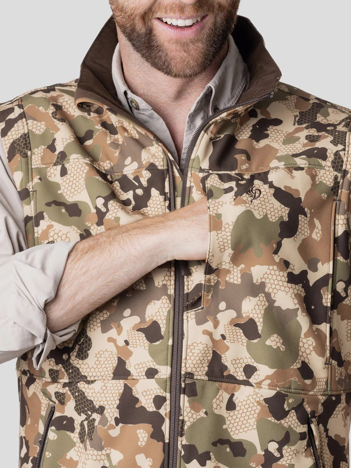 DUCK CAMP Men's CONTACT SOFTSHELL VEST