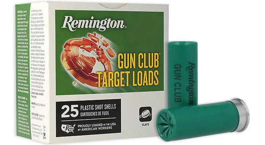 Remington Gun Club Target Load 12 Gauge 2 3/4" 1 1/8oz