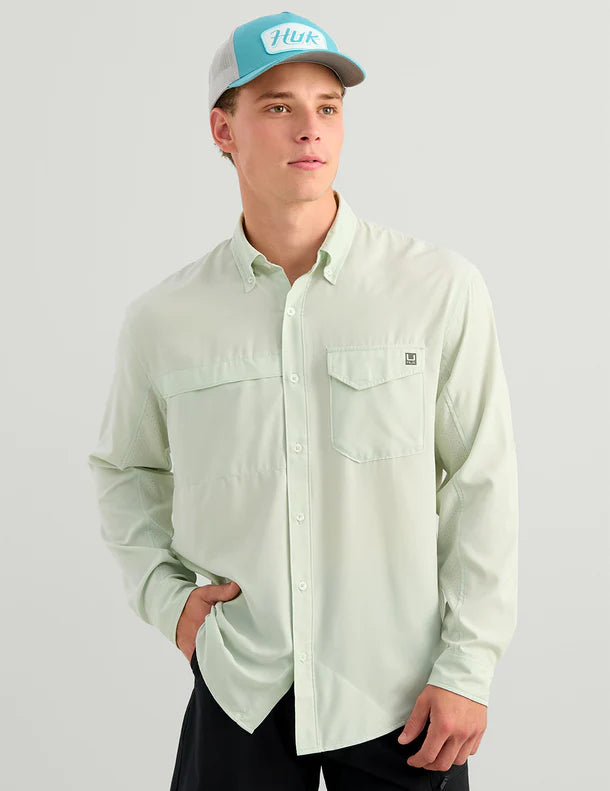 Huk Tide Point Button-Down