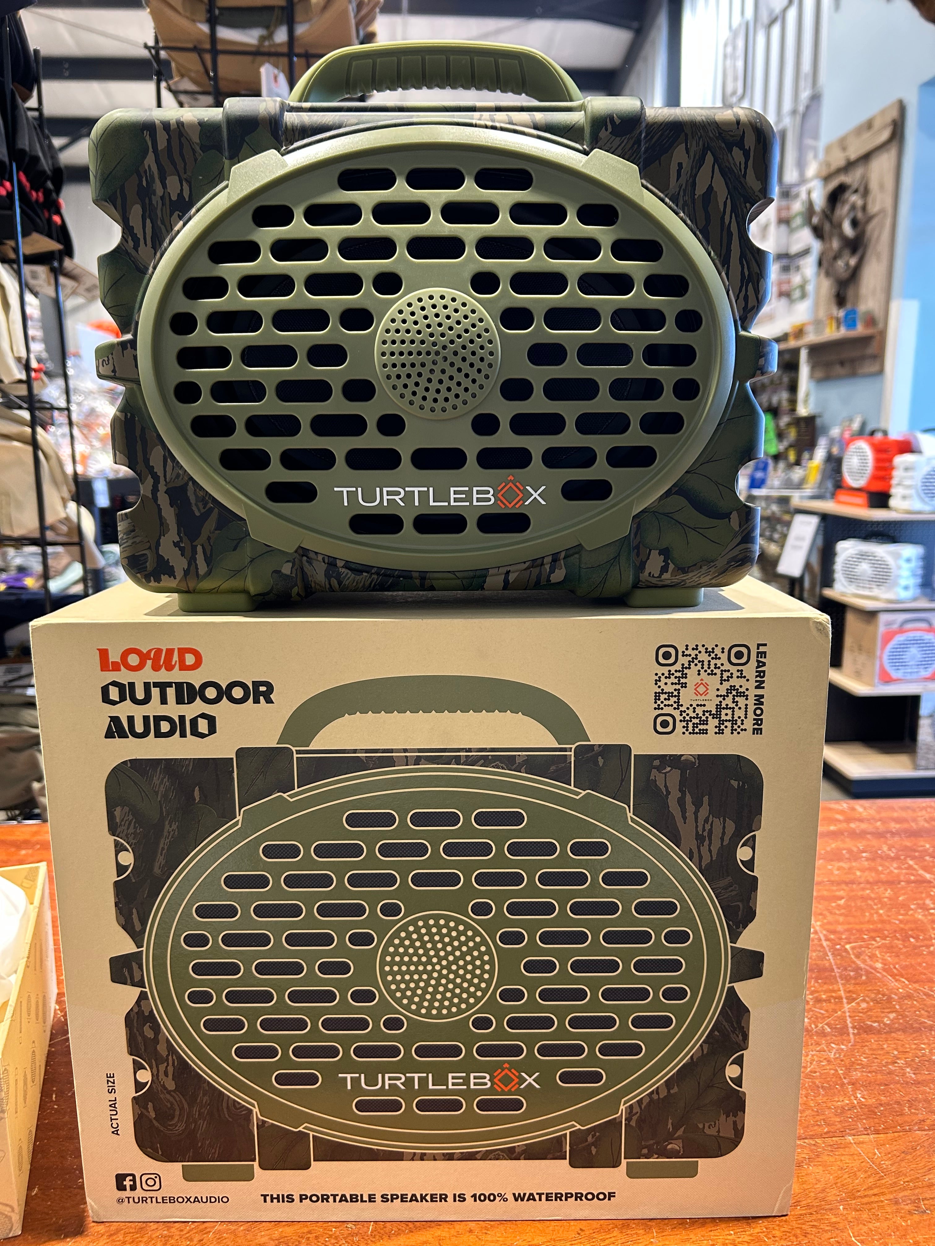 TURTLEBOX WATERPROOF SPEAKER GEN3 Lake Charles Tackle turtlebox-waterproof-speaker-gen3-lake-charles-tackle