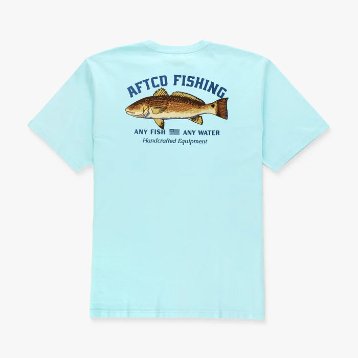 AFTCO MENS SHORT SLEEVE SPOTTED CLEARWATER