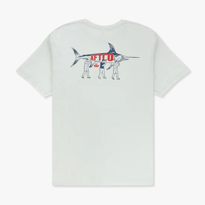 AFTCO MENS TEAMWORK SHORT SLEEVE