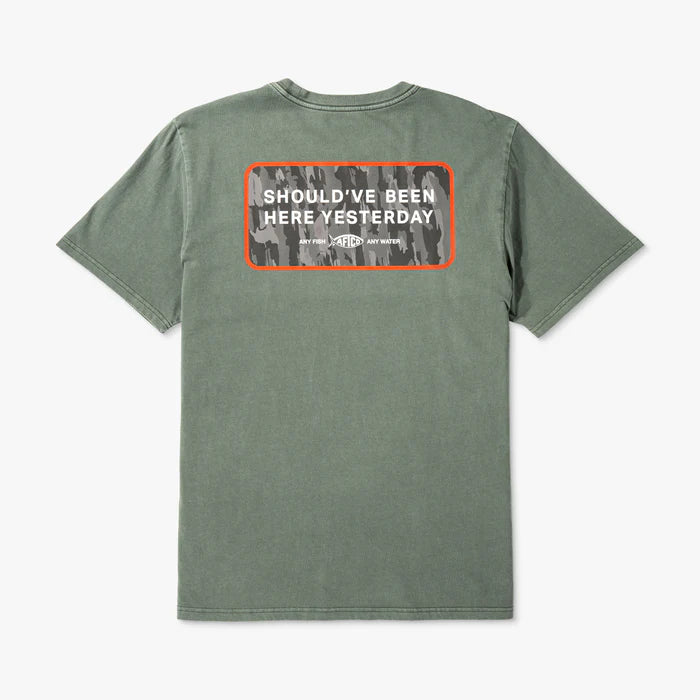 Aftco Yesterday Mulled Basil Men's T-Shirt