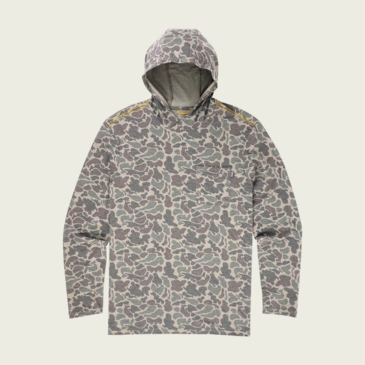 camo hooded shirt green old school camo long sleeve