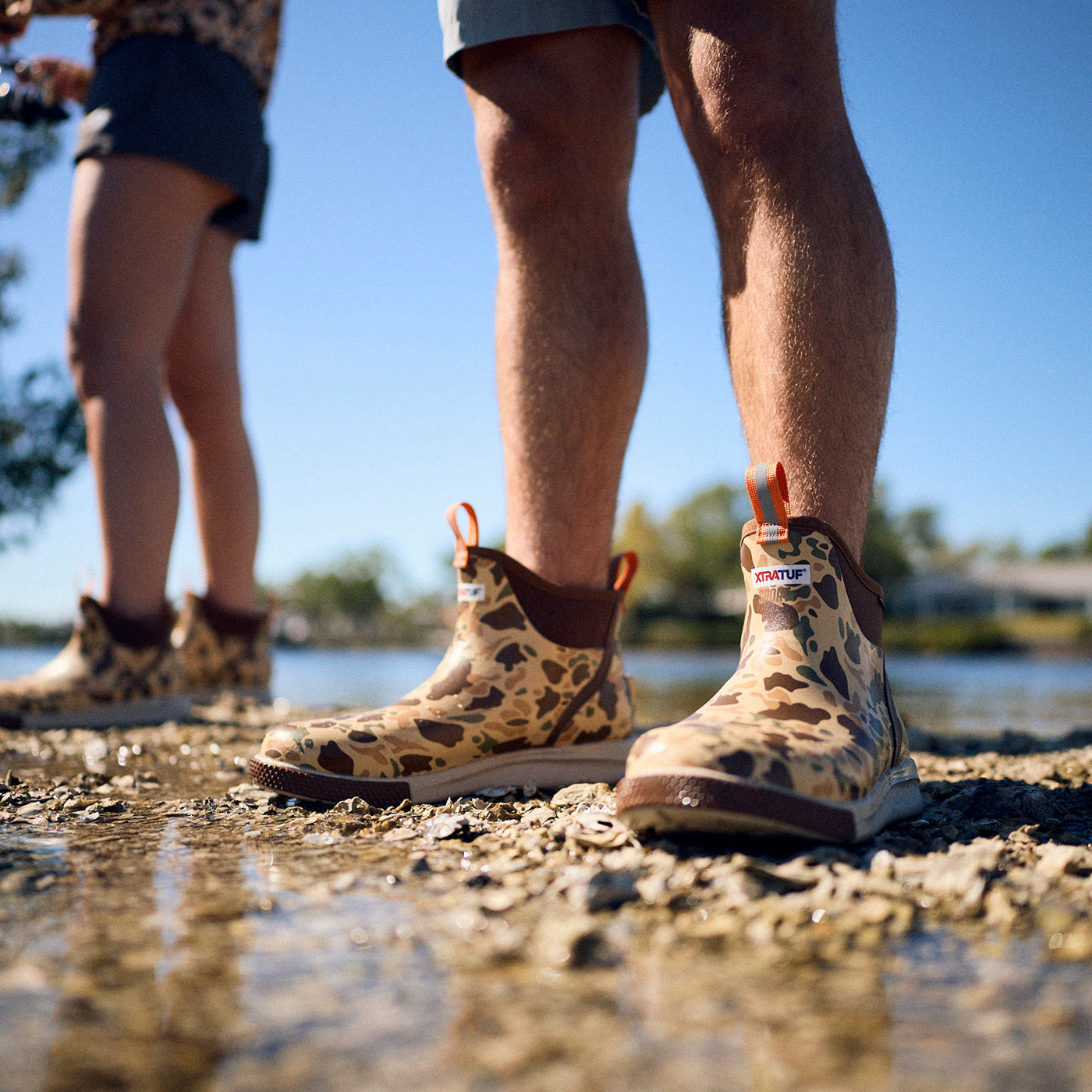 Xtratuf Men's Sport Deck Boot Duck Camo