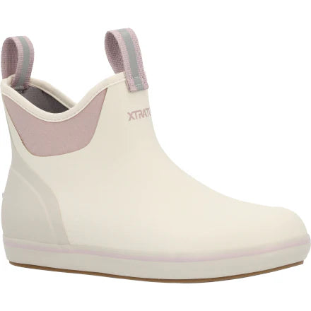 WOMENS XTRATUF ANKLE DECK BOOT IVORY