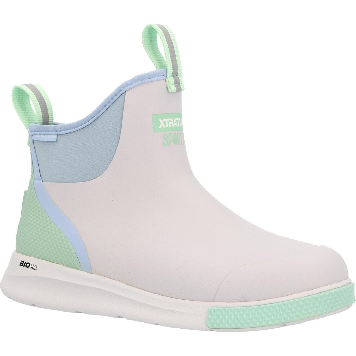 WOMENS XTRATUF SPORT ANKLE DECK BOOT CLOUD MULTI