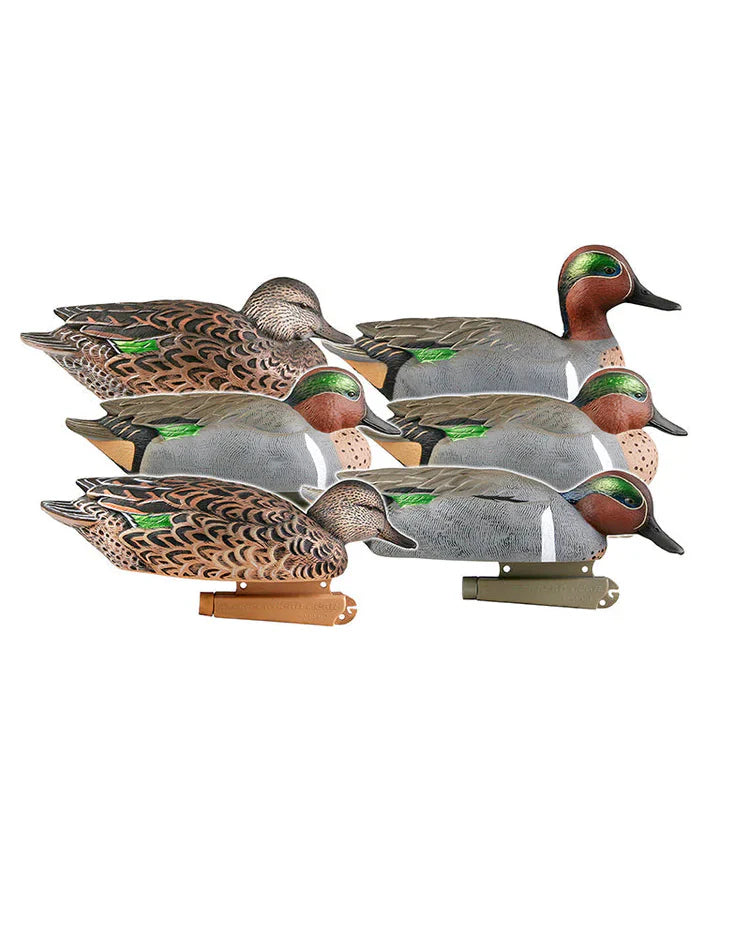 Pro-Grade Green-Winged Teal Decoys