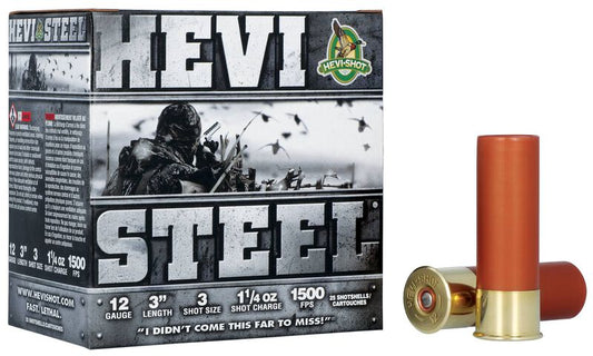 Hevi Steel 12 Gauge 3" 1 1/4oz