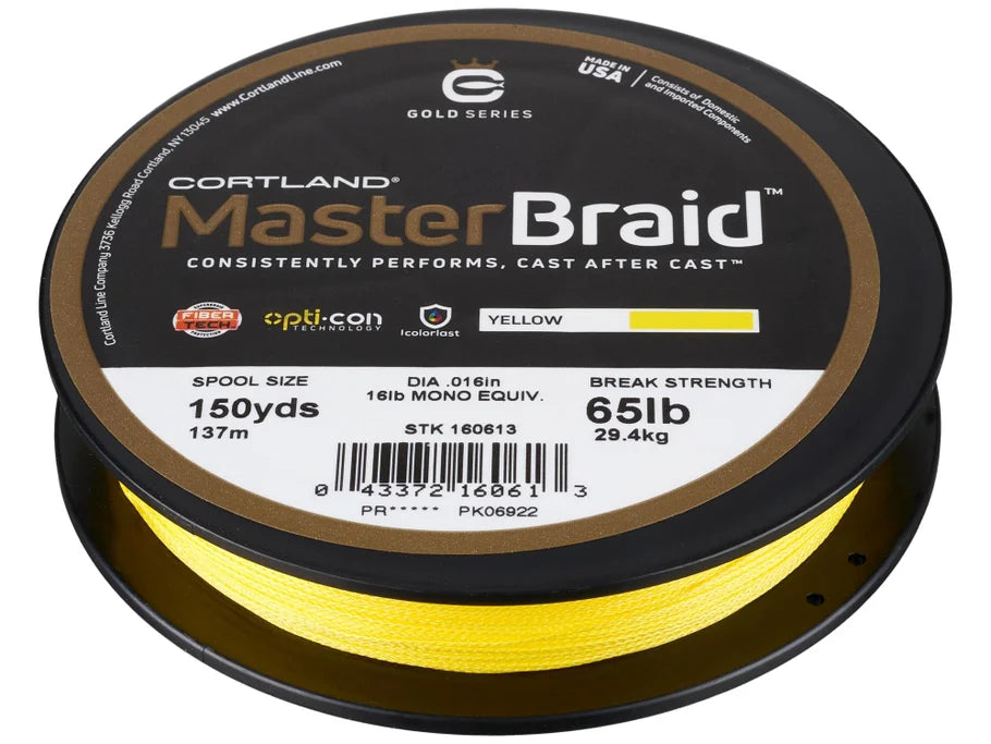 Cortland Master Braid Braided Line
