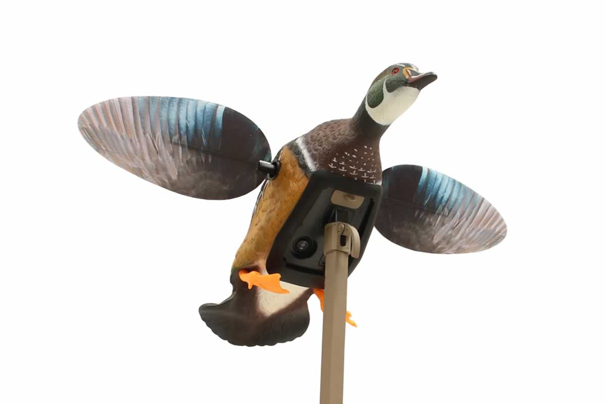 Mojo Elite Series Woody HW2472-3P spinning wing duck decoy for hunting