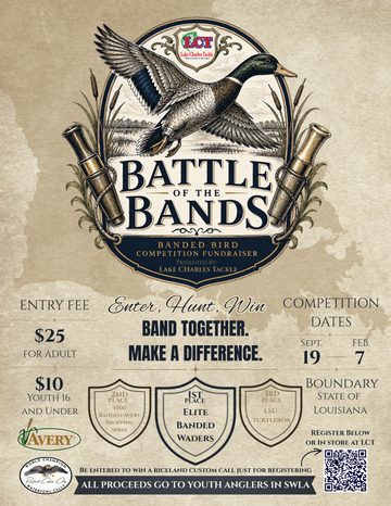 Battle of the Bands – Our Annual Banded Bird Fundraiser Is Back!