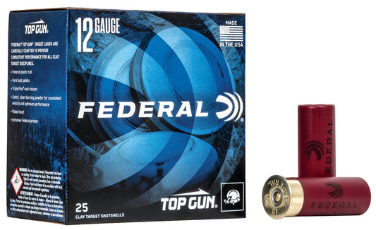 Federal Top Gun Target 12 Gauge 2 3/4" 1 1/8oz 1200FPS Lead