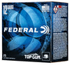Federal Top Gun Target 12 Gauge 2 3/4" 1 1/8oz 1200FPS Lead
