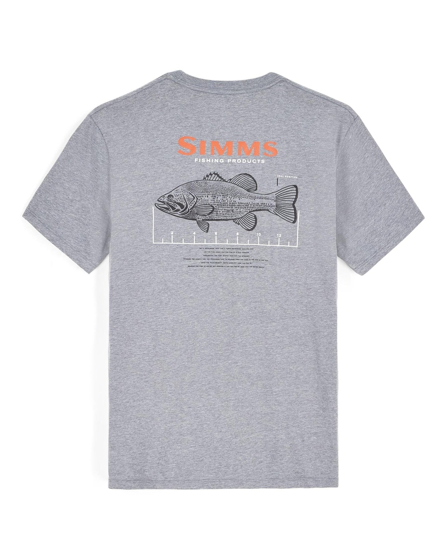 Simms Men's Bass Ruler T-Shirt