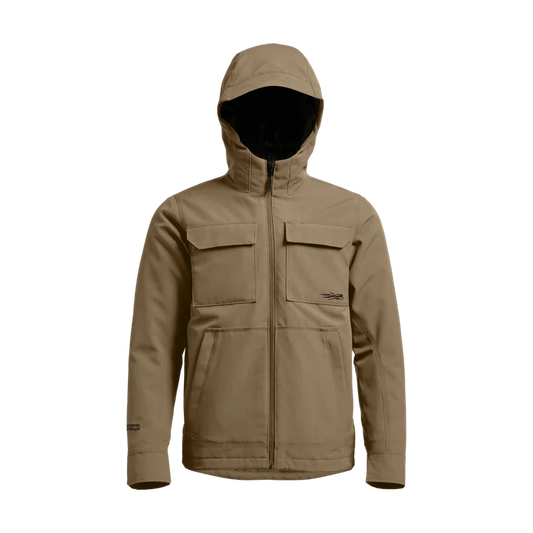 Sitka Grindstone Work Jacket, durable, windproof softshell jacket built for warmth and performance in rugged outdoor conditions