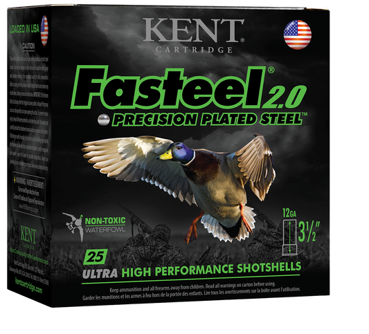 Kent Faststeel 2.0 12 Gauge 3.5" 1 3/8oz 1550FPS