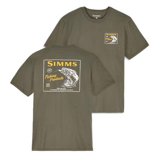 Simms M's Locals Bass Shop T-Shirt (14366)