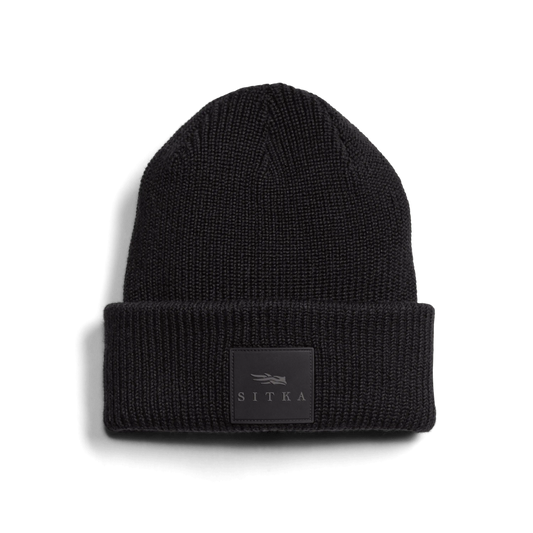 Sitka Double Cuff Acrylic Knit Beanie