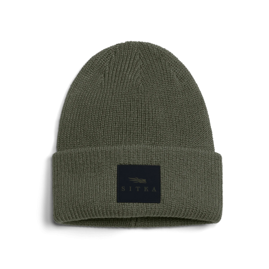Sitka Double Cuff Acrylic Knit Beanie