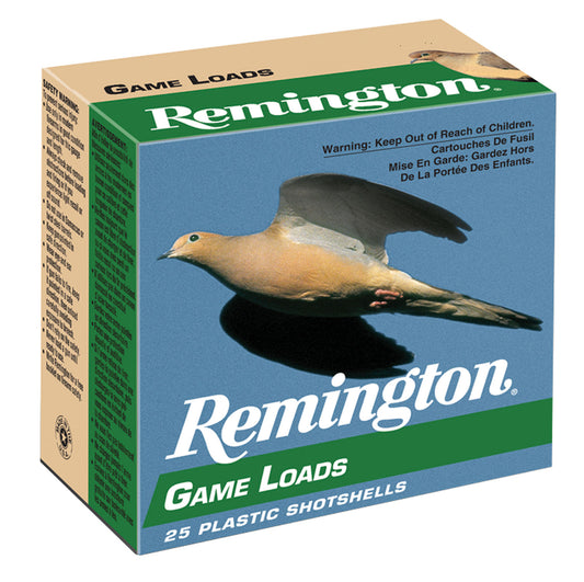Remington Game Load 20 Gauge 2 3/4" 7/8oz 1225FPS