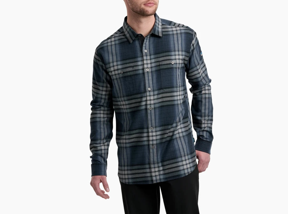 KUHL FUGITIVE FLANNEL LONG SLEEVE SHIRT