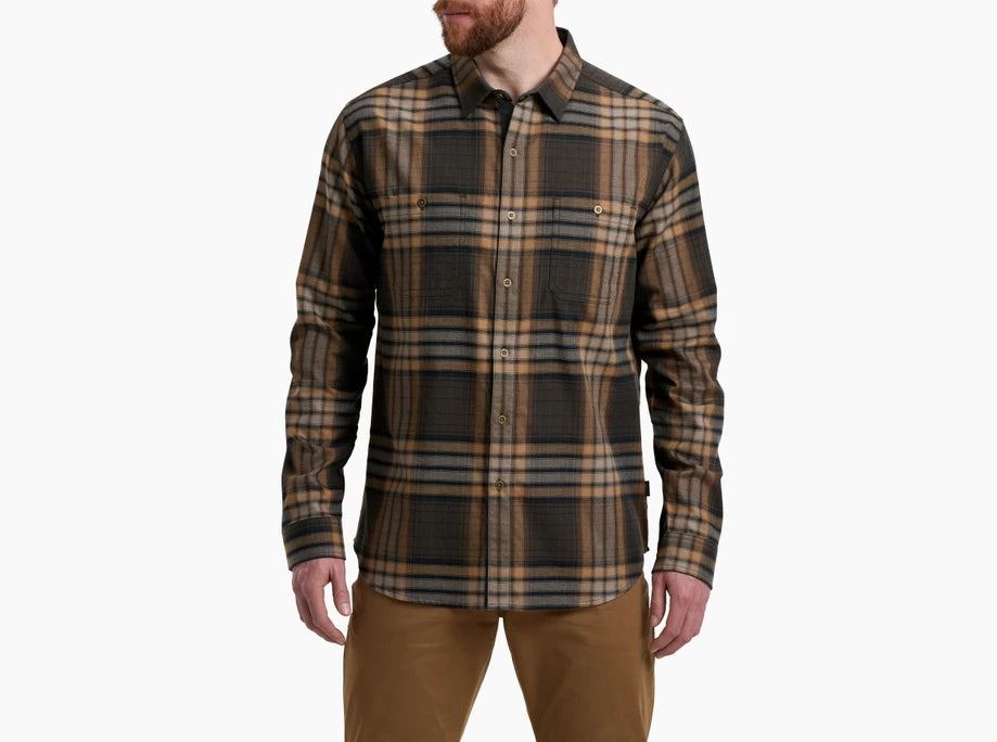 KUHL FUGITIVE FLANNEL LONG SLEEVE SHIRT