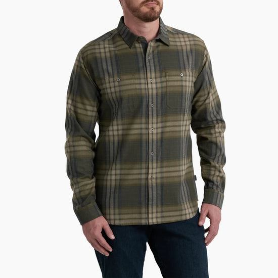 KUHL FUGITIVE FLANNEL LONG SLEEVE SHIRT