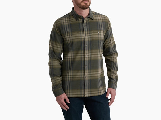 KUHL FUGITIVE FLANNEL LONG SLEEVE SHIRT