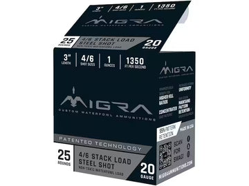 Migra Steel Waterfowl 20 Gauge Steel Ammo