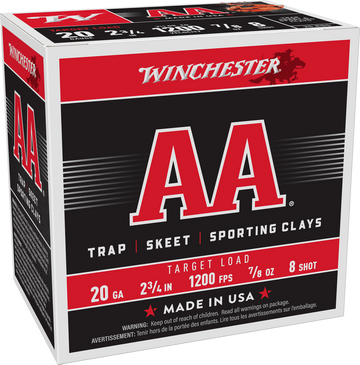 Winchester AA Heavy Target Load 20 Gauge