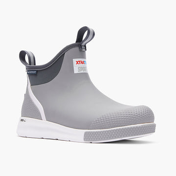 Men's 6" Sport Ankle Deck Boot Gray
