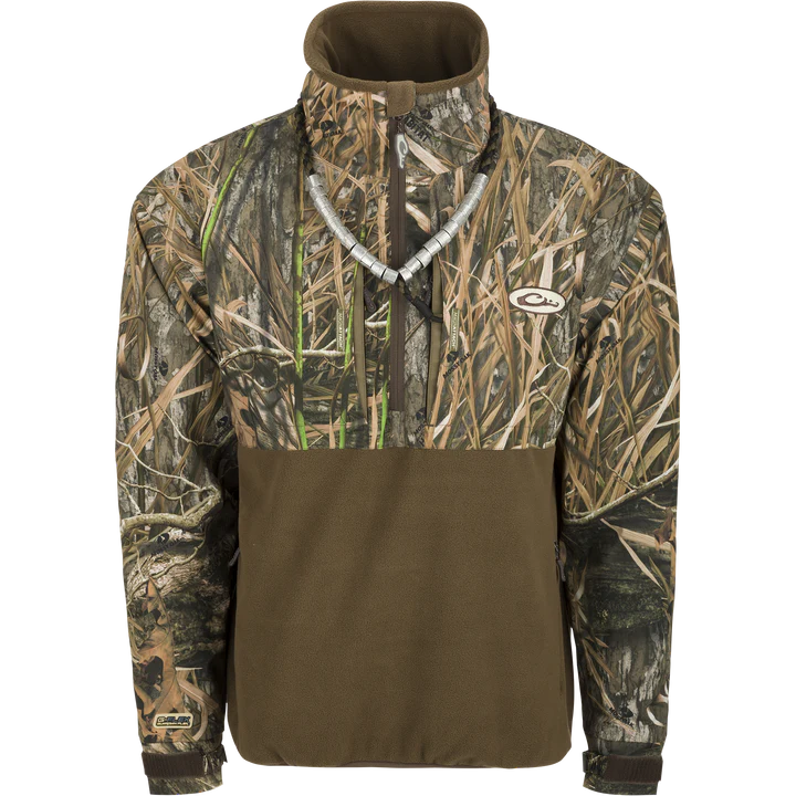 DRAKE MST G-FLEX EQWADER 1/4 ZIP DW7370