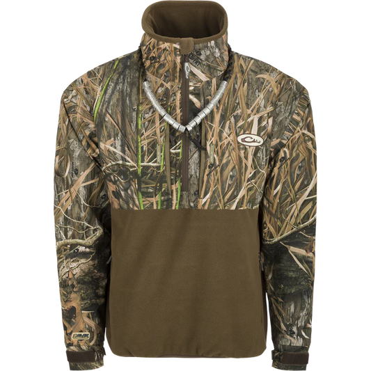 DRAKE MST G-FLEX EQWADER 1/4 ZIP DW7370