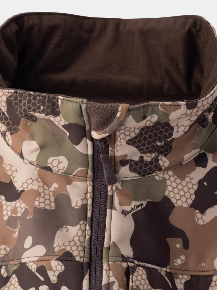 DUCK CAMP Men's CONTACT SOFTSHELL VEST