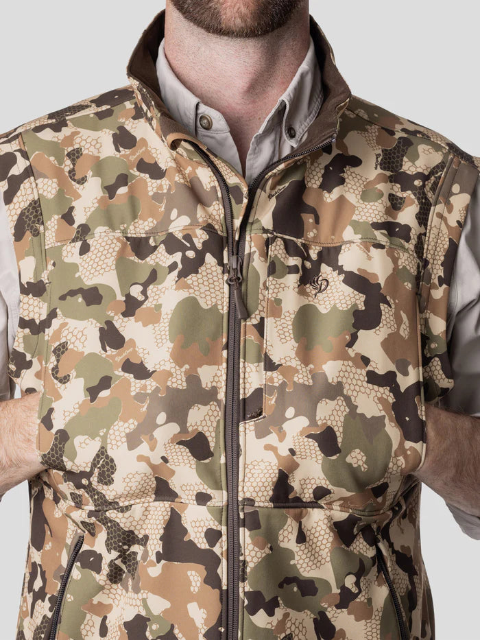 DUCK CAMP Men's CONTACT SOFTSHELL VEST