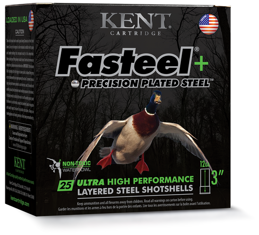 Kent Fasteel+ 12 Gauge 3" 1 1/4oz 1450FPS