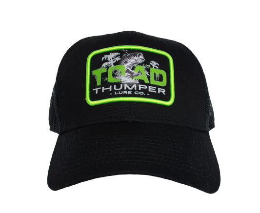 Black ToadThumper Mesh/Snapback Hat