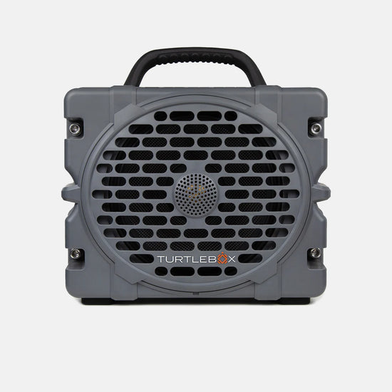 Turtlebox Grande waterproof outdoor Bluetooth speaker-Gray- for hunting and fishing