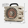 Turtlebox Grande waterproof outdoor Bluetooth speaker – Tan – hunting and fishing
