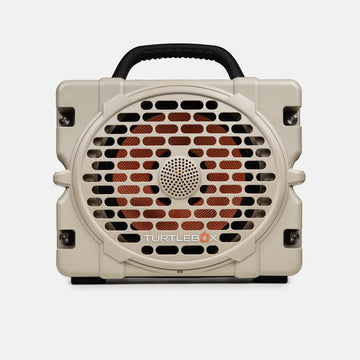 Turtlebox Grande waterproof outdoor Bluetooth speaker-Tan- for hunting and fishing