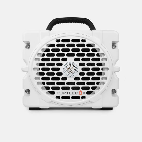 Turtlebox Grande waterproof outdoor Bluetooth speaker-White- for hunting and fishing