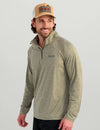 Huk Airweight Heather 1/4 Zip