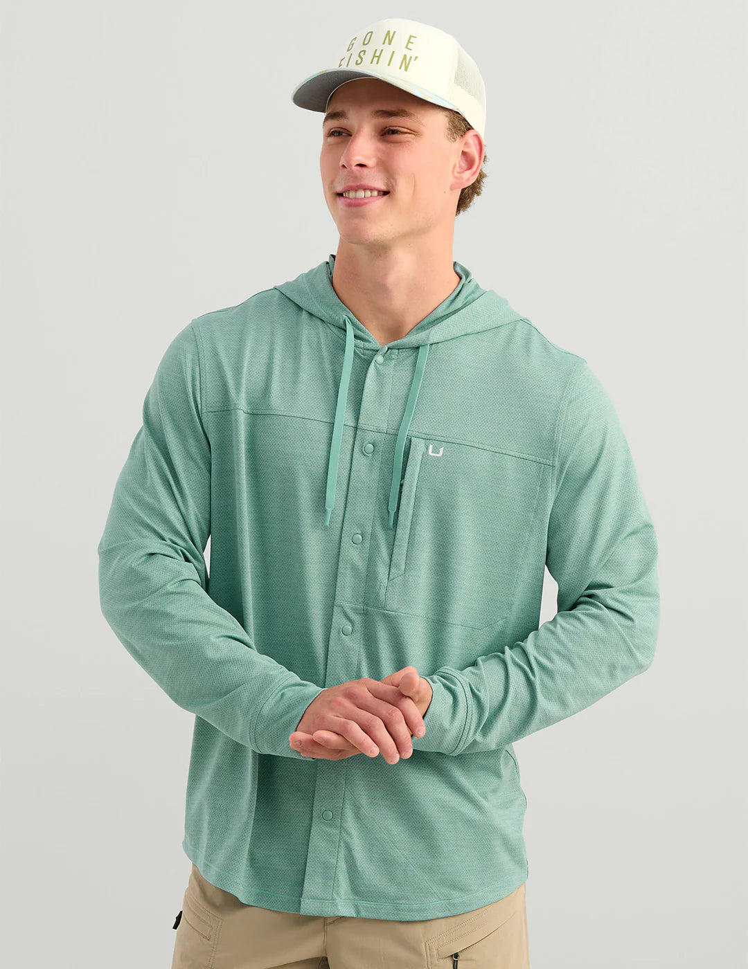 Huk Watershed Hooded Shirt