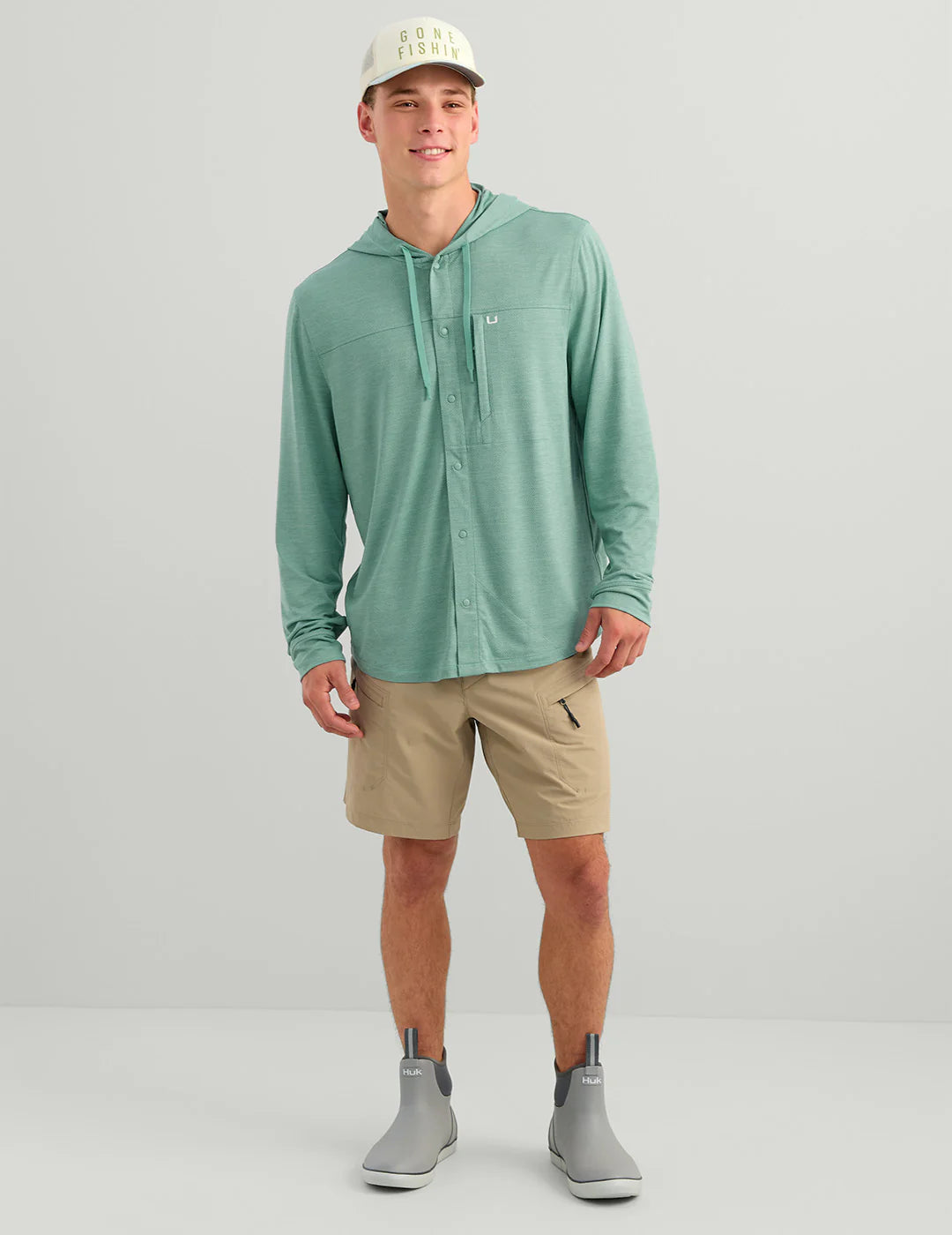 Huk Watershed Hooded Shirt