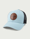 Huk Leather Patch Trucker