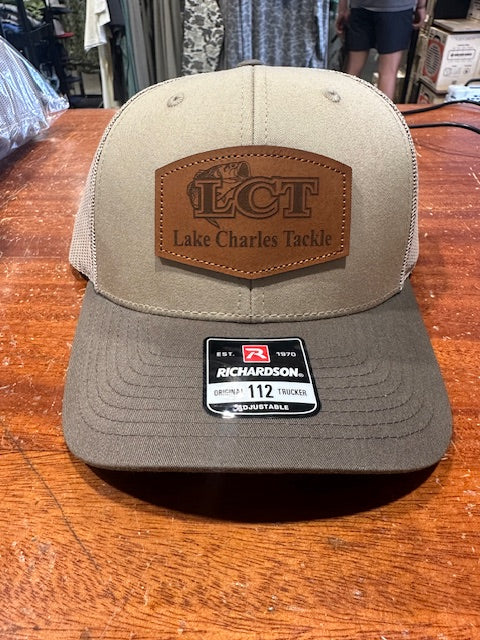 LCT LEATHER PATCH HATS